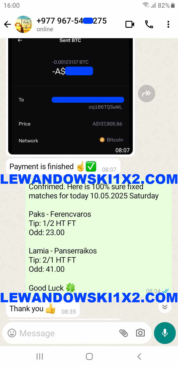 Fixed Matches
