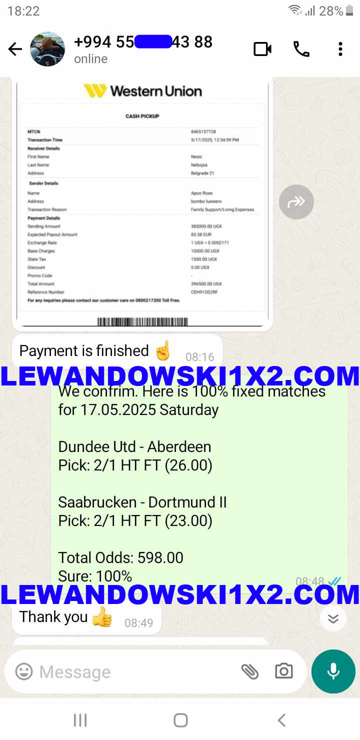 Fixed Matches
