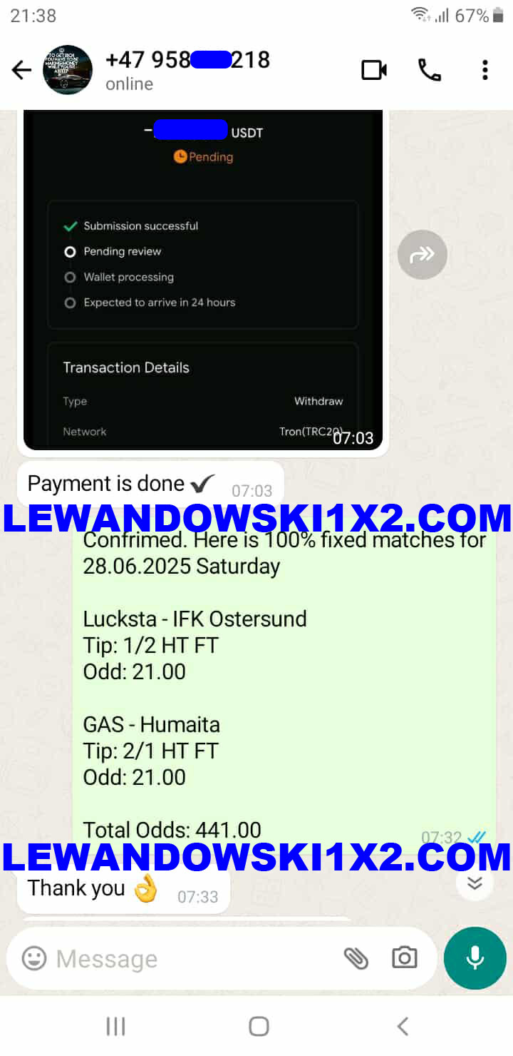 Fixed Matches