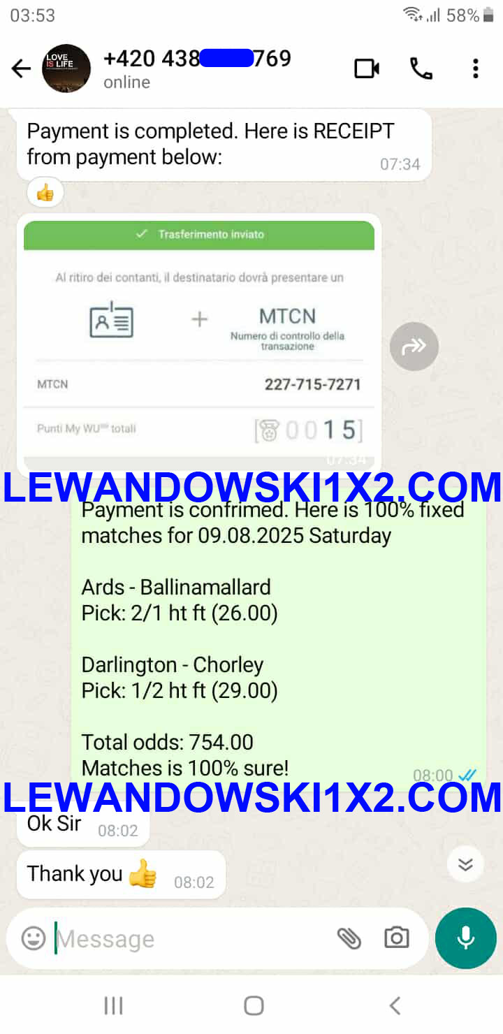 Fixed Matches