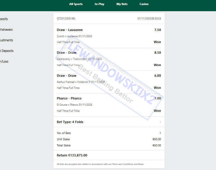 Fixed Match 100% Sure